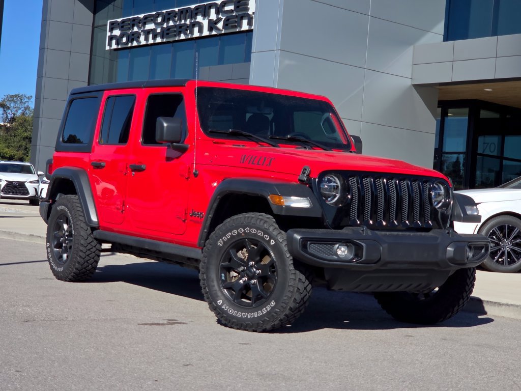 Used 2021 Jeep Wrangler Unlimited Sport AWD/4WD image 2
