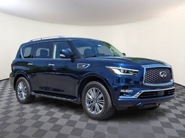 Used 2022 INFINITI QX80 Luxe w/ Cargo Package AWD/4WD image 1