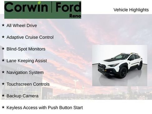 Used 2024 Subaru Crosstrek 2.5i Wilderness w/ Crosstrek Mirror Package AWD/4WD image 8