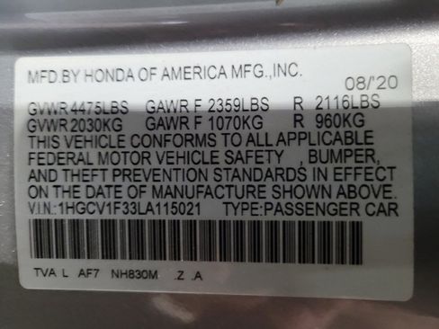 Used 2020 Honda Accord Sport image 33