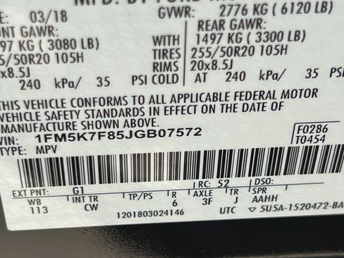 Used 2018 Ford Explorer Limited FWD image 27