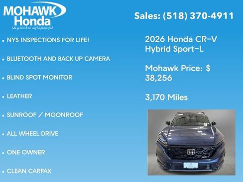 Certified 2026 Honda CR-V Sport-L image 8