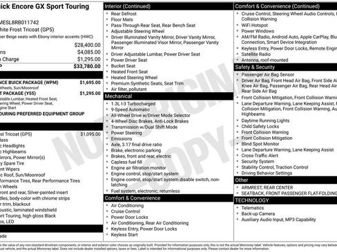 Used 2024 Buick Encore GX Sport Touring w/ Experience Buick Package AWD/4WD image 14