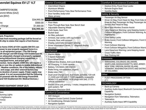 New 2026 Chevrolet Equinox EV LT image 4