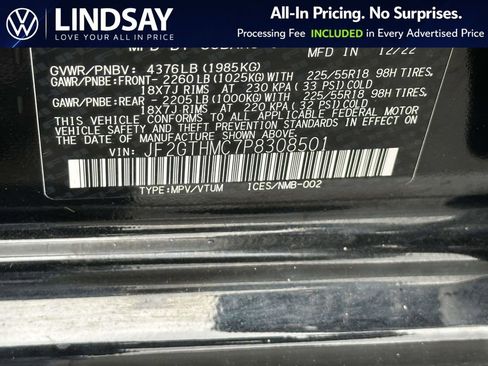 Used 2023 Subaru Crosstrek 2.5i Limited image 26