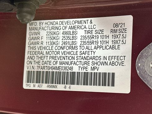Used 2021 Honda CR-V Touring image 31