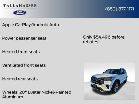 New 2026 Ford Explorer Platinum image 24