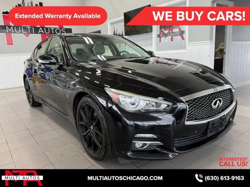 Used 2014 INFINITI Q50 Premium w/ Deluxe Touring Package AWD/4WD image 2