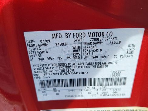 Used 2010 Ford F150 XLT AWD/4WD image 16