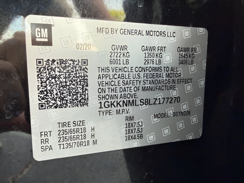 Used 2020 GMC Acadia SLT FWD image 33