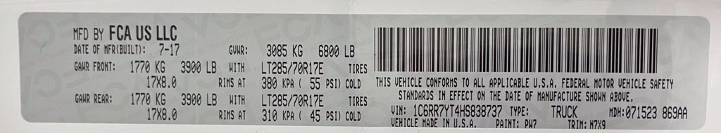 Used 2017 RAM 1500 Rebel w/ Luxury Group AWD/4WD image 62