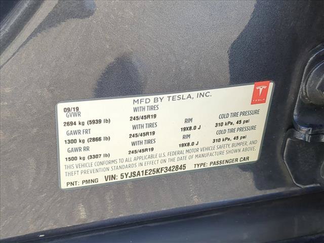 Used 2019 Tesla Model S Long Range AWD/4WD image 27