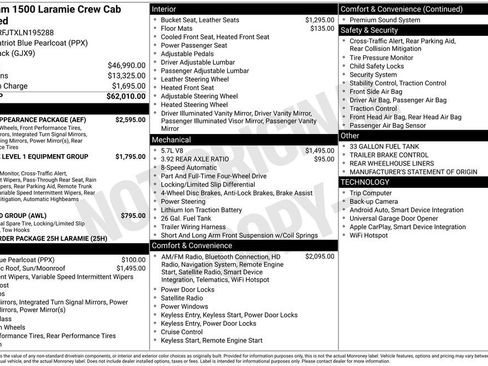 Used 2020 RAM 1500 Laramie w/ Sport Appearance Package image 5