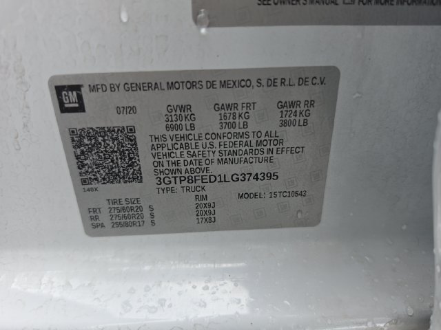 Certified 2020 GMC Sierra 1500 Denali w/ Driver Alert Package II RWD image 34