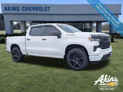 Used 2026 Chevrolet Silverado 1500 RST w/ Redline Edition AWD/4WD image 2