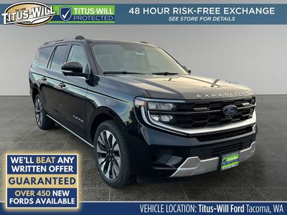 New 2025 Ford Expedition Max Platinum w/ Platinum Ultimate Package