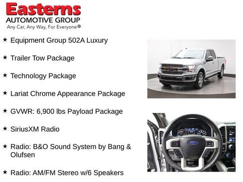 Used 2019 Ford F150 Lariat w/ Equipment Group 502A Luxury RWD image 11