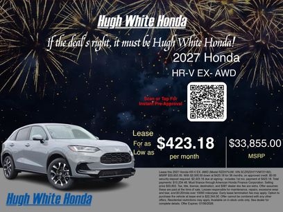 New 2027 Honda HR-V EX-L