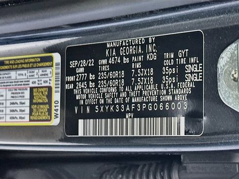 Used 2023 Kia Sportage EX FWD image 35