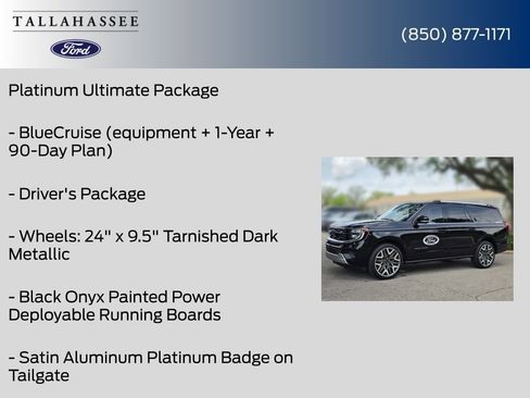 New 2026 Ford Expedition Max Platinum w/ Platinum Ultimate Package AWD/4WD image 12