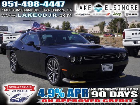Certified 2023 Dodge Challenger GT w/ Plus Package RWD image 1
