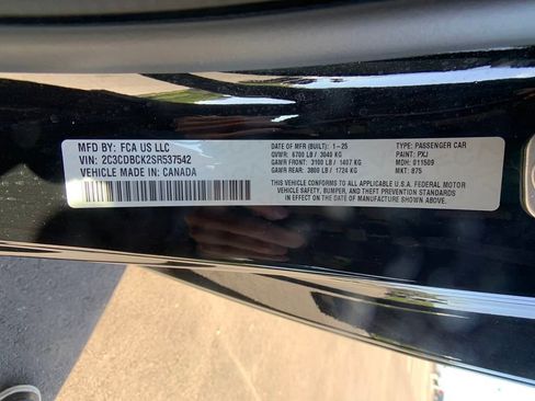 New 2025 Dodge Charger R/T w/ Quick Order Package 25M R/T image 29