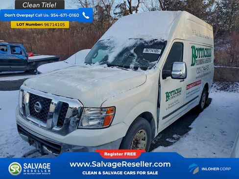 Used 2012 Nissan NV 3500 SV w/ Side Curtain Airbag Pkg RWD image 1