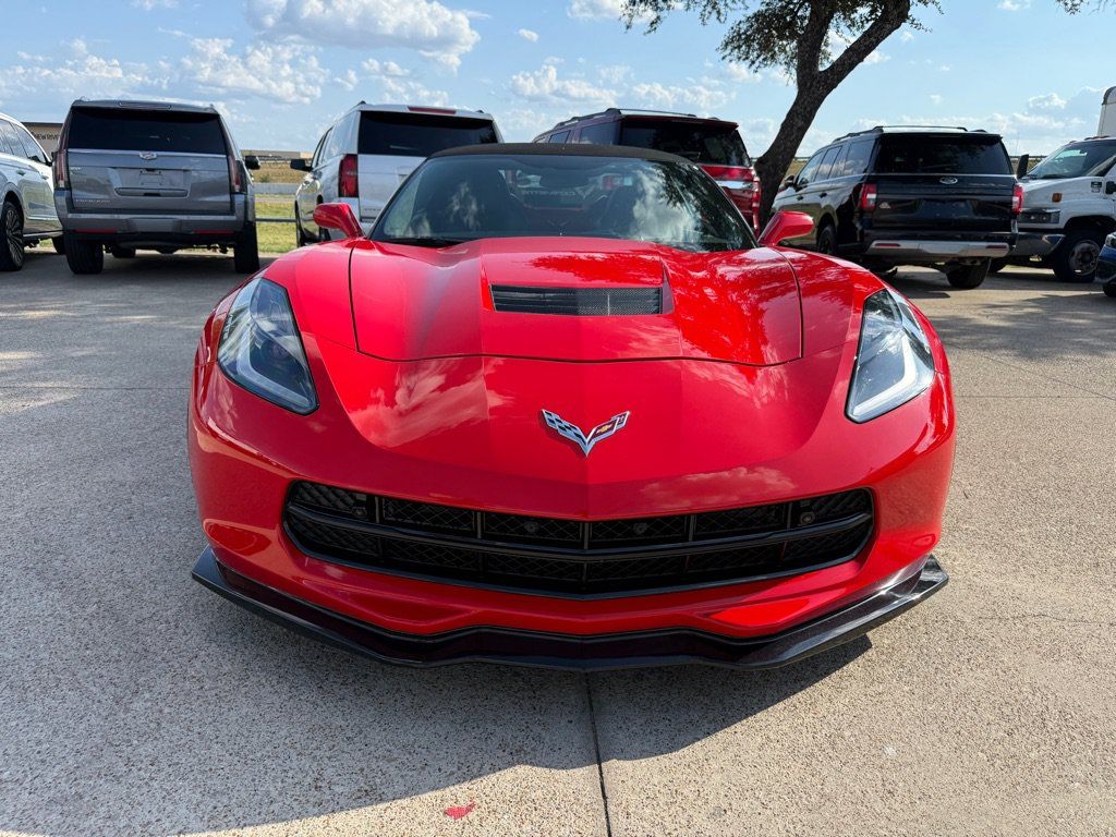 Used 2018 Chevrolet Corvette Stingray Convertible w/ 3LT Preferred Equipment Group RWD image 2