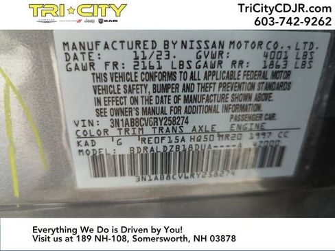 Used 2024 Nissan Sentra SV image 34