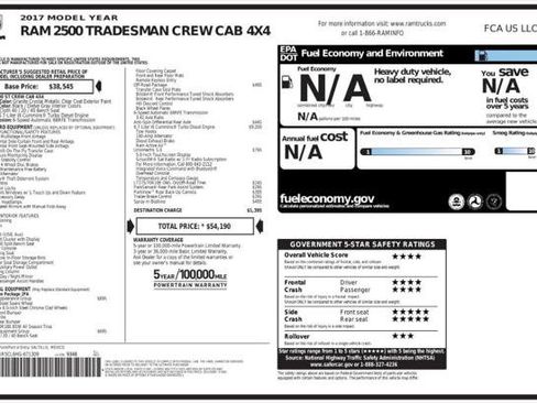 Used 2017 RAM 2500 Tradesman w/ Chrome Appearance Group image 4