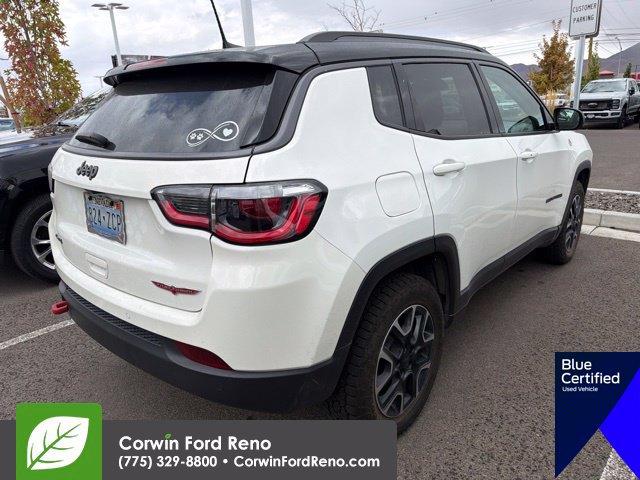 Used 2021 Jeep Compass Trailhawk w/ Sun and Sound Group AWD/4WD image 9