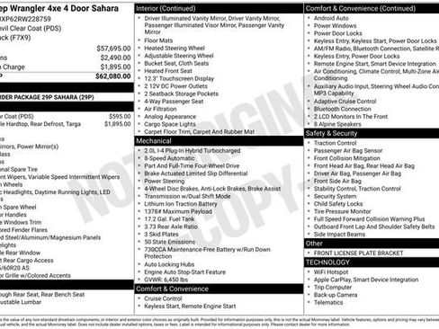 Used 2024 Jeep Wrangler Unlimited Sahara image 13