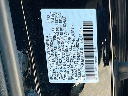 Used 2023 Honda Ridgeline Black Edition image 34