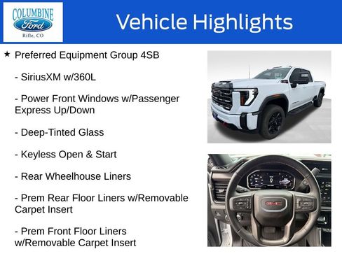 Used 2024 GMC Sierra 3500 AT4 w/ Technology Package AWD/4WD image 4