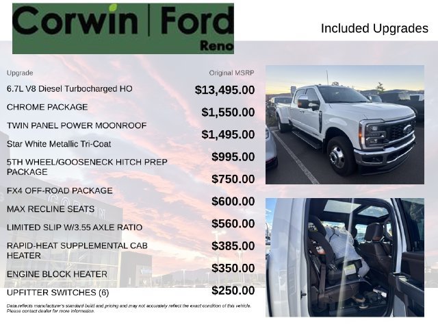 Used 2026 Ford F350 King Ranch w/ Chrome Package AWD/4WD image 3
