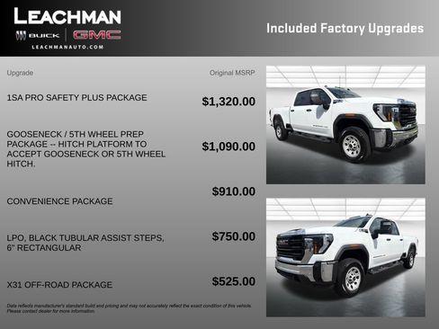 Certified 2026 GMC Sierra 2500 Pro w/ 1SA Pro Safety Plus Package AWD/4WD image 11