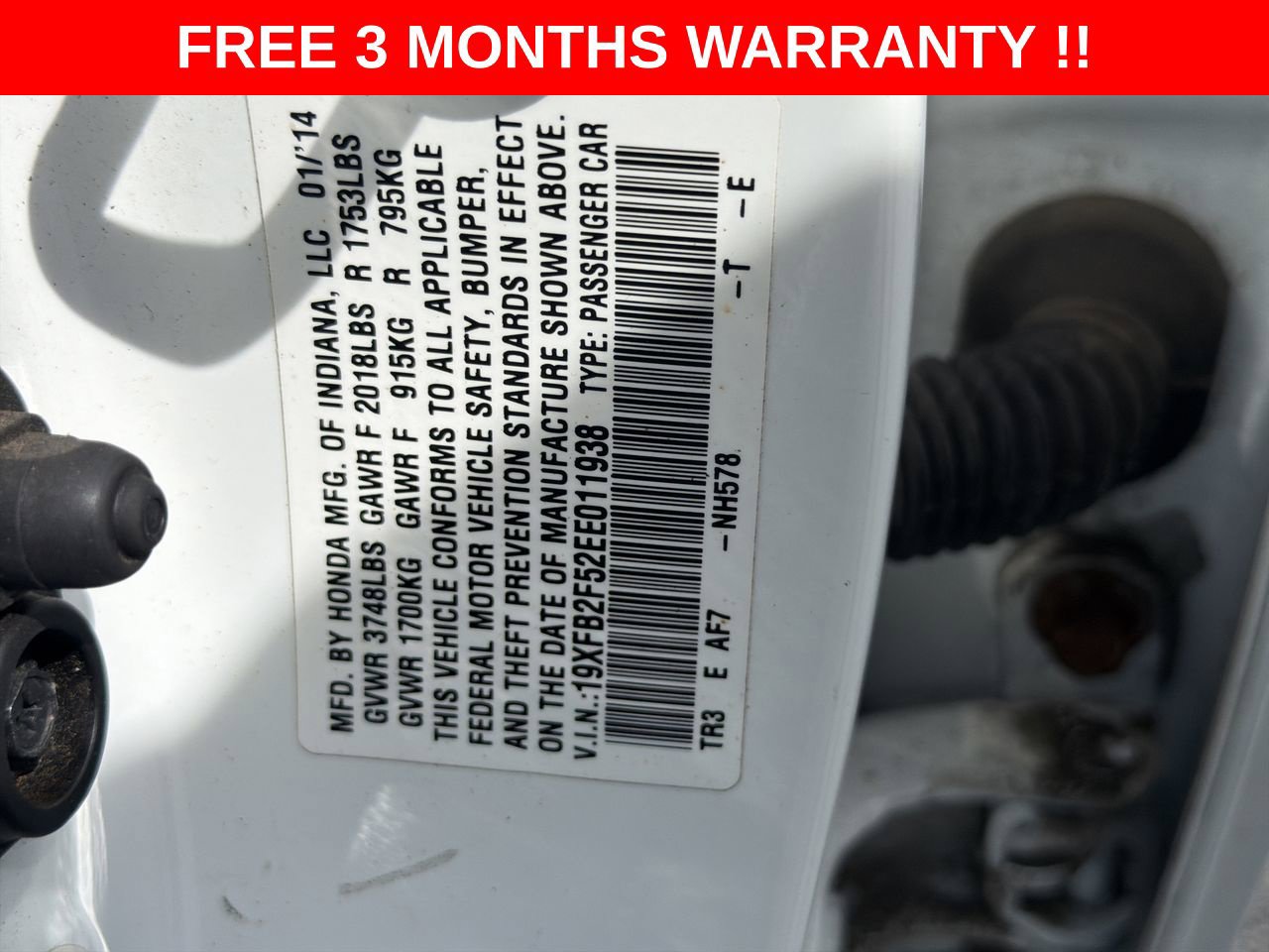 Used 2014 Honda Civic LX image 23