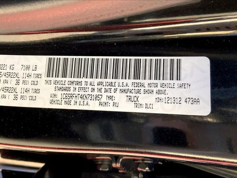 Certified 2019 RAM 1500 Limited w/ Body Color Bumper Group image 33