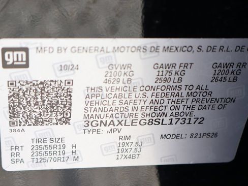Used 2025 Chevrolet Equinox RS w/ Convenience Package III FWD image 46