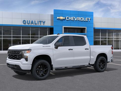 New 2026 Chevrolet Silverado 1500 Custom w/ Turbomax Blackout Package RWD image 19