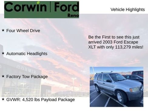 Used 2003 Ford Escape XLT image 4