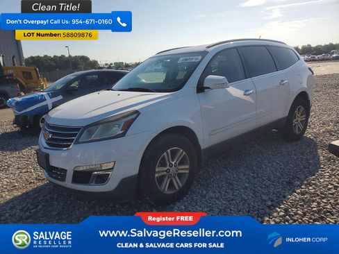 Used 2017 Chevrolet Traverse LT FWD image 1