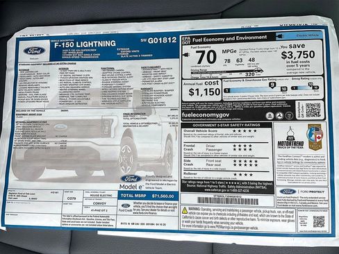 New 2025 Ford F150 Lightning Flash image 13