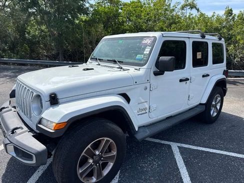 Used 2019 Jeep Wrangler Unlimited Sahara AWD/4WD image 1