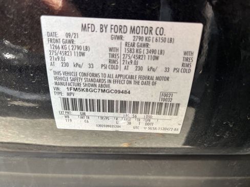 Used 2021 Ford Explorer ST w/ Equipment Group 401A AWD/4WD image 6
