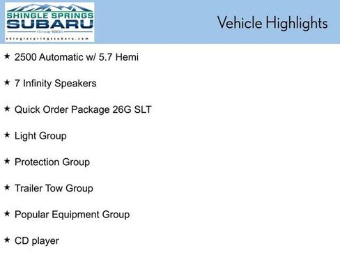 Used 2009 Dodge Ram 2500 Truck SLT w/ Popular Equipment Group image 5