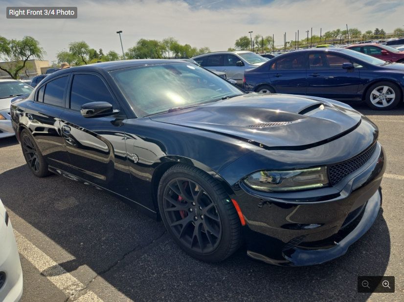 Used 2016 Dodge Charger SRT Hellcat w/ Harman/Kardon Audio Group RWD image 2