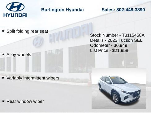 Used 2023 Hyundai Tucson SEL FWD image 30