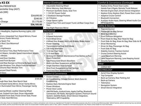 Used 2025 Kia K5 EX image 32