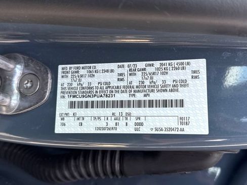 Used 2023 Ford Escape Active AWD/4WD image 22